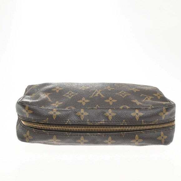 LOUIS VUITTON Trousse Toilette 23 Clutch Hand Bag Monogram Brown M47524 30YH342 - Picture 5 of 16